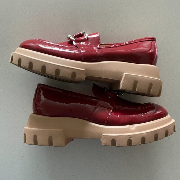 AGL Attilio Giusti Leombruni Red Loafer - Picture 4 of 11